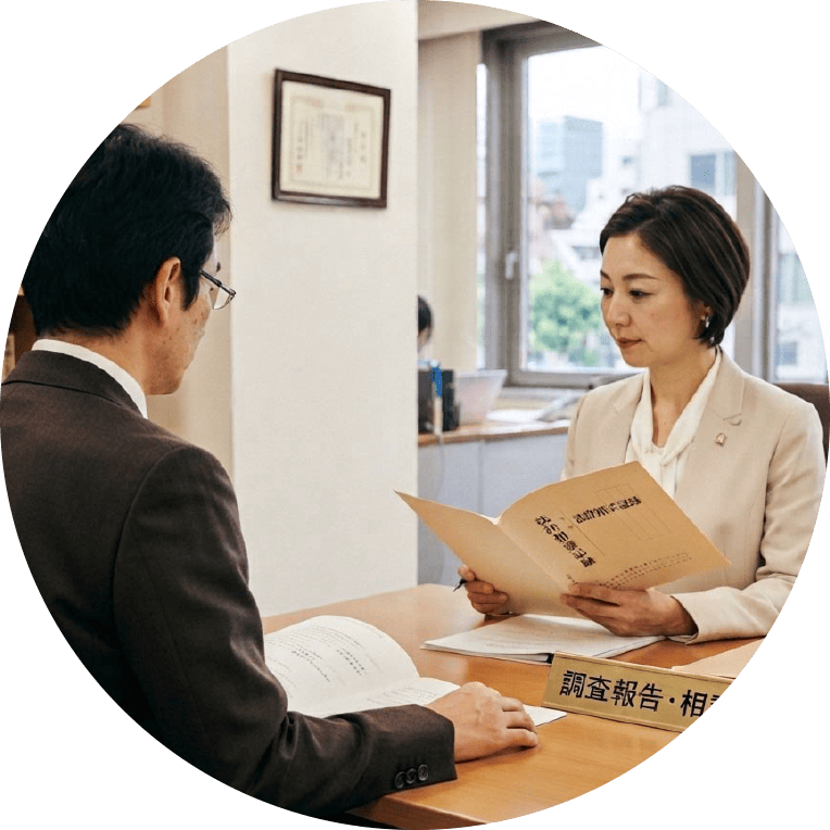 弁護士の先生方との連携を大切にしています